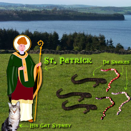 Driving out the snakes